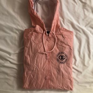 OBEY Pink Windbreaker Jacket
